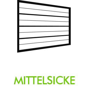 Mittelsicke